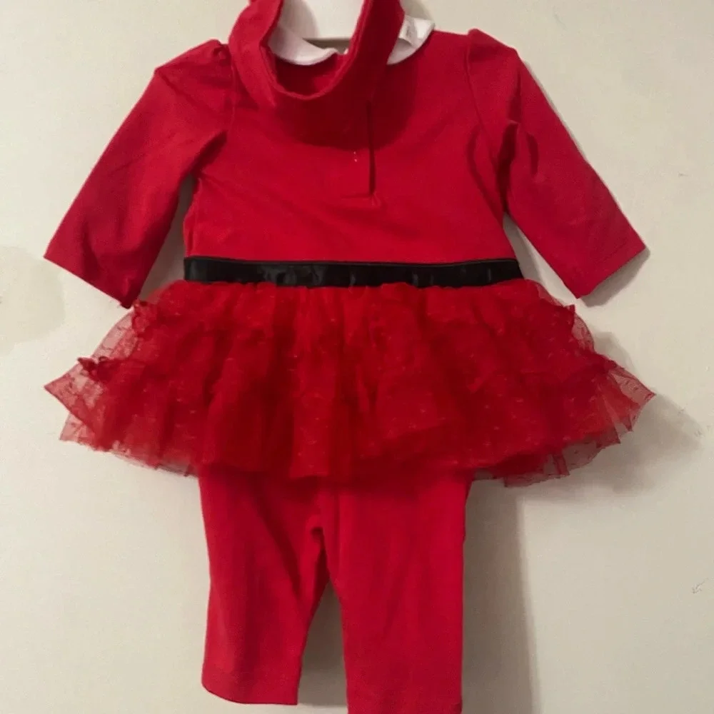 New My 1st Christmas Outfit & Headband